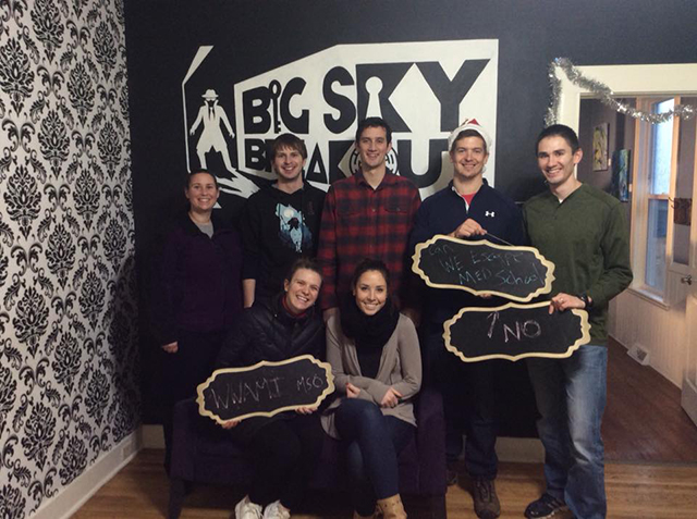 wwami students at big sky break out