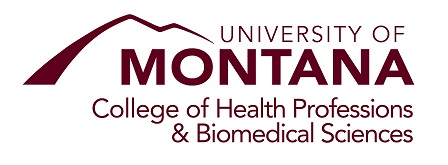University of Montana College of Health Professions and Biomedical Sciences logo